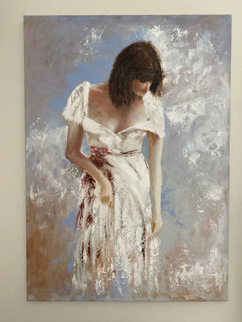 Original Portraiture Women Painting by Marshall Probert