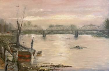 Original Boat Paintings by Marshall Probert