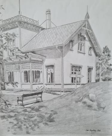 Original Architecture Drawings by Jan Krydsby