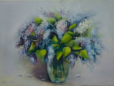 Print of Floral Paintings by Ausma Gaspere