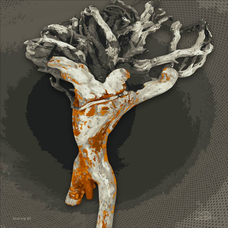 Original Conceptual Body Sculpture by Duncan Robins