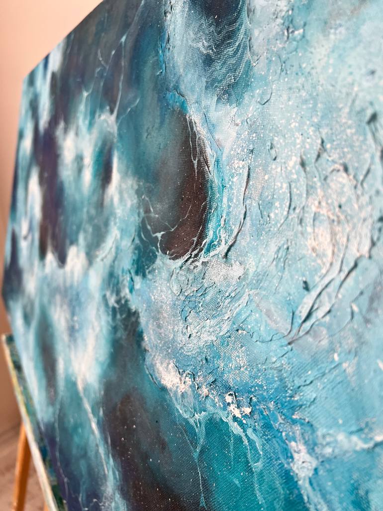 Original Abstract Expressionism Abstract Painting by Valeria Ocean