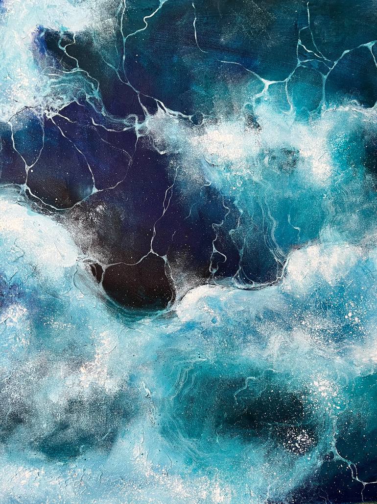 Original Abstract Expressionism Abstract Painting by Valeria Ocean