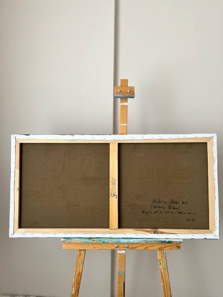 Original Abstract Expressionism Abstract Painting by Valeria Ocean