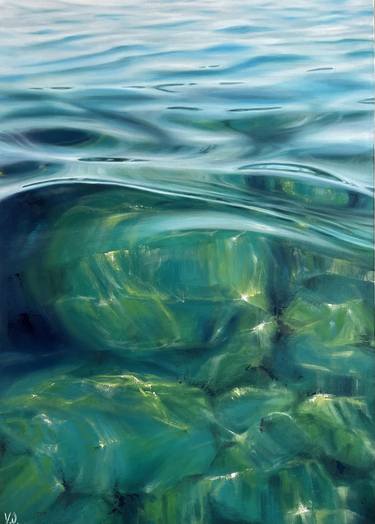 Original Fine Art Water Paintings by Valeria Ocean