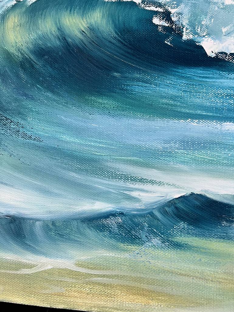 Original Abstract Water Painting by Valeria Ocean