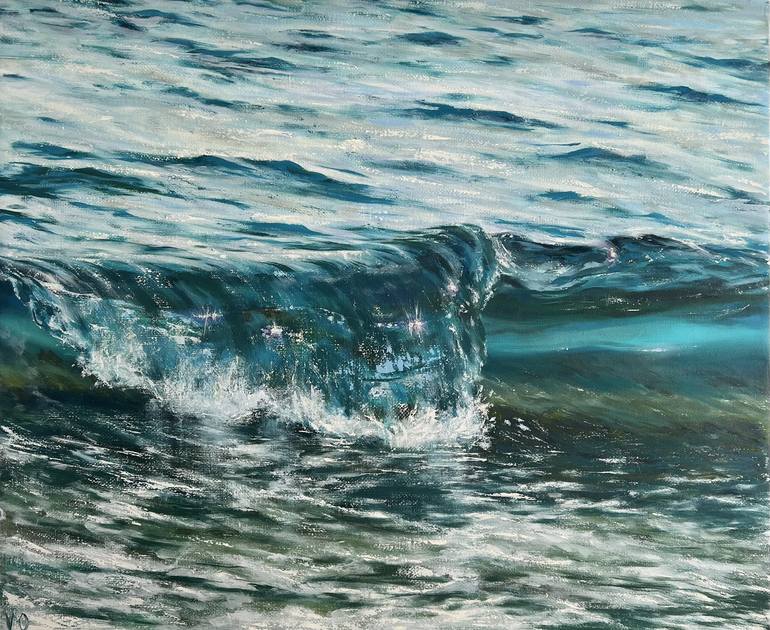 Original Contemporary Water Paintings by Valeria Ocean