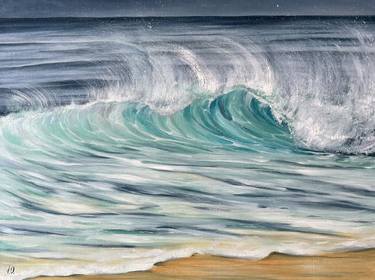 Print of Fine Art Water Paintings by Valeria Ocean