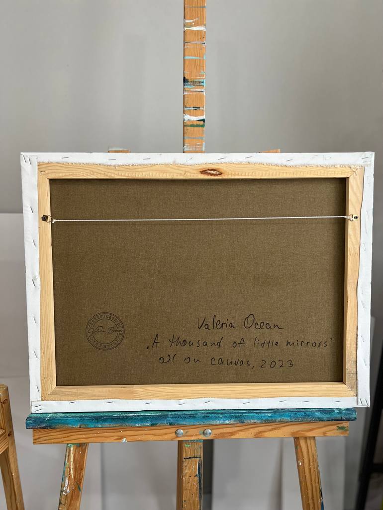 Original Contemporary Water Painting by Valeria Ocean