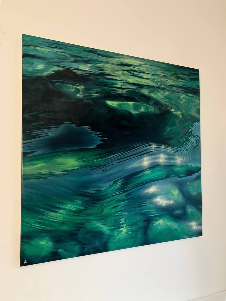 Original Realism Water Painting by Valeria Ocean