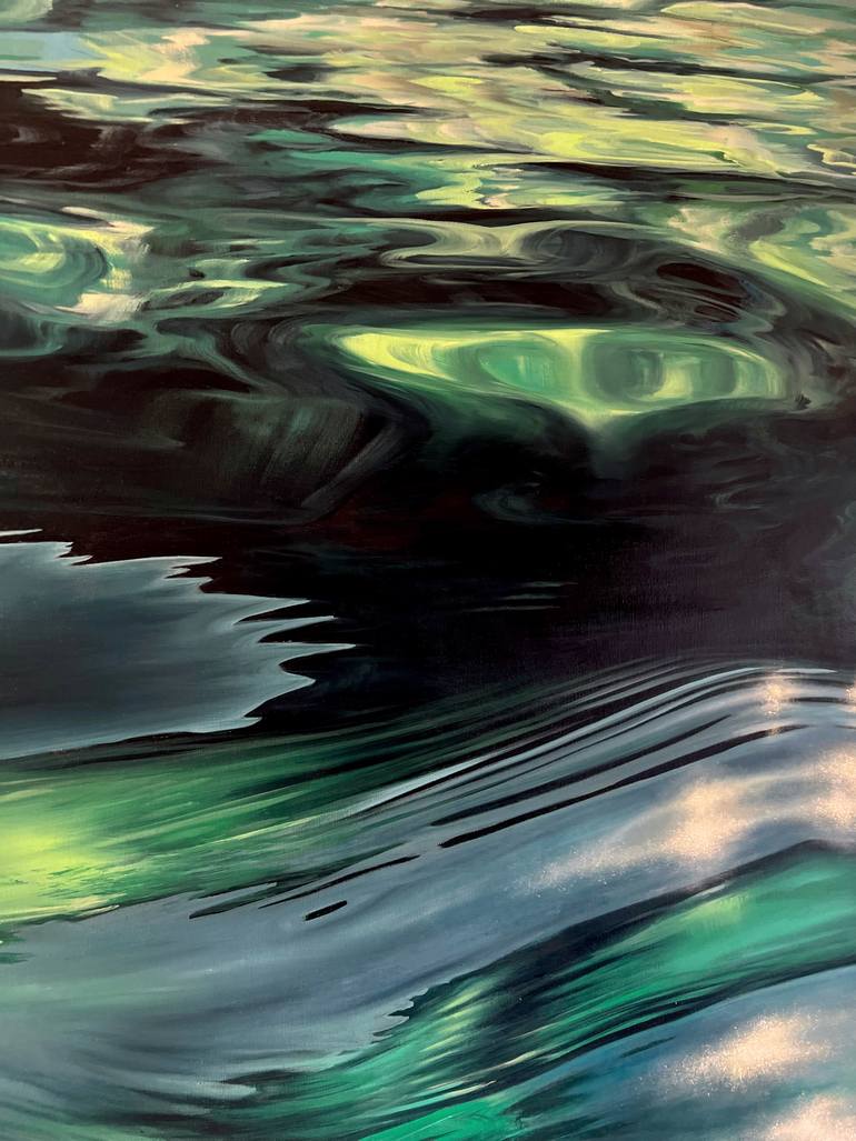 Original Realism Water Painting by Valeria Ocean