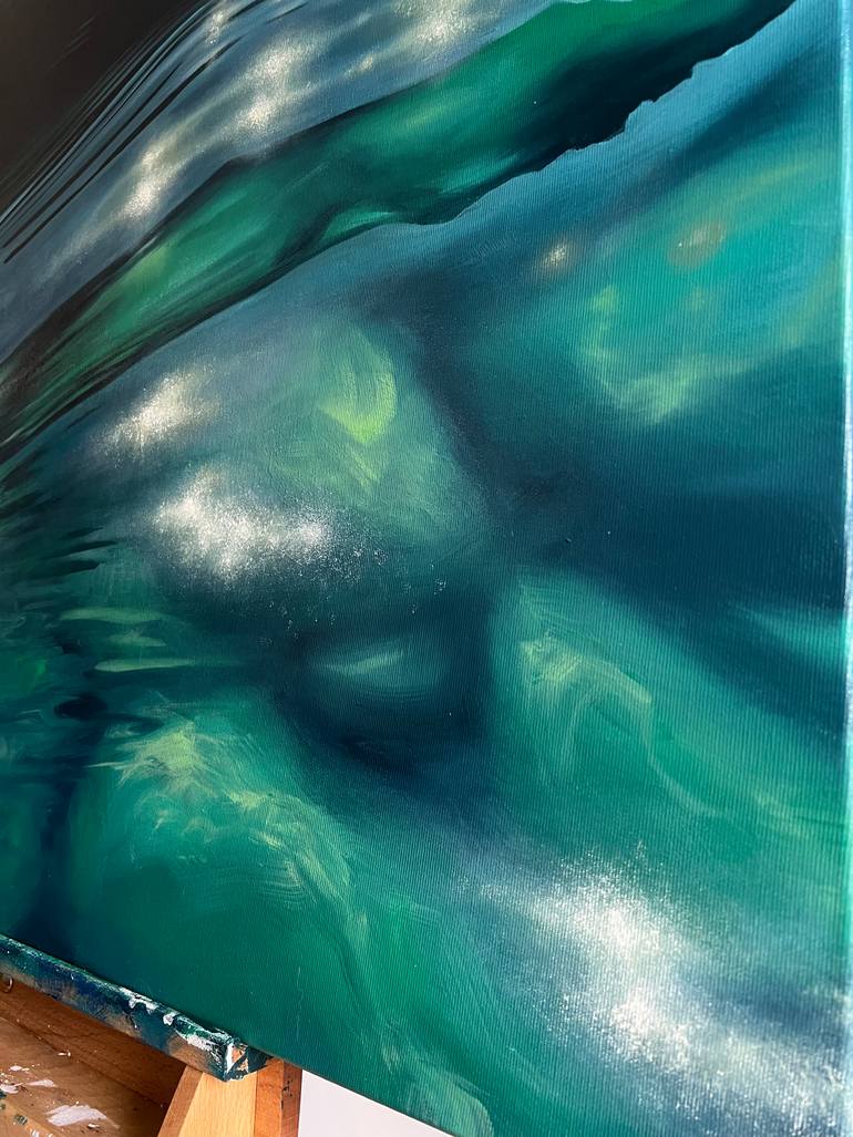 Original Realism Water Painting by Valeria Ocean