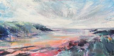 Original Expressionism Beach Paintings by Kate Kelly