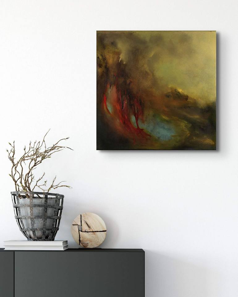 Original Abstract Painting by Silvia Cherni