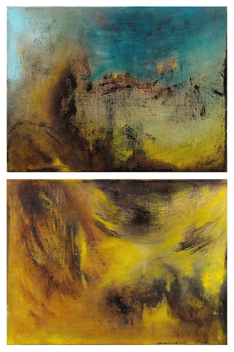 Original Abstract Paintings by Silvia Cherni