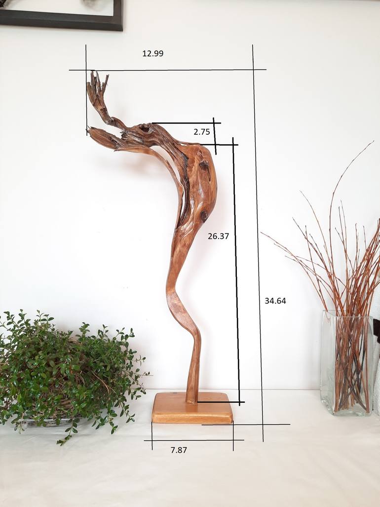 Original Art Deco Abstract Sculpture by Lara Shabelnik