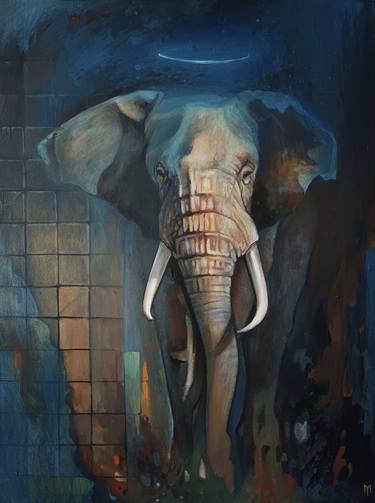 Original Animal Paintings by Yura Matiyashchuk