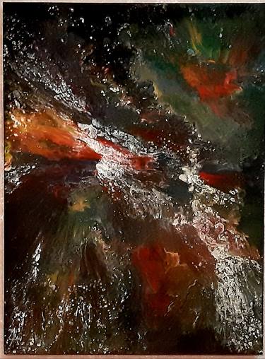 Original Abstract Painting by Lika Jishkariani