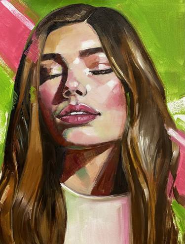 Original Women Paintings by Elizaveta Vyalova