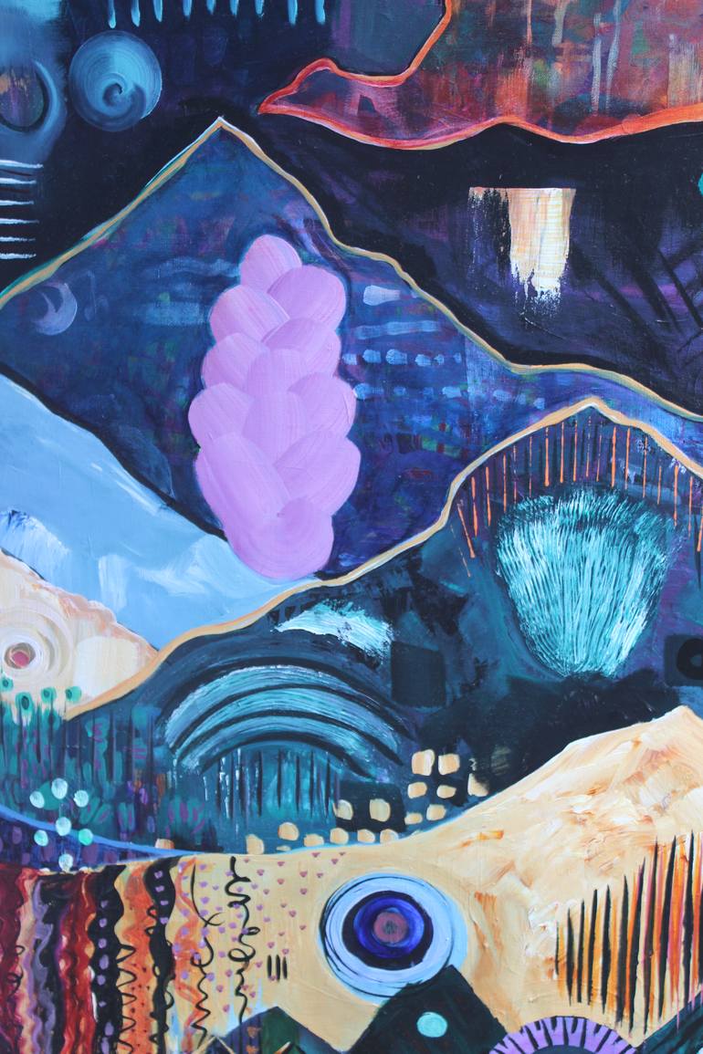 Original Abstract Painting by Ivy Conner