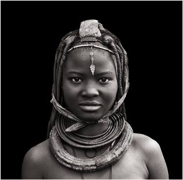 Young Himba Woman, Namibia thumb