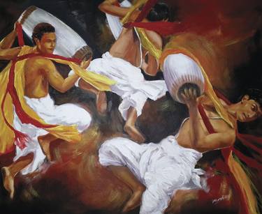 Original Performing Arts Paintings by Muralidhar Suvarna