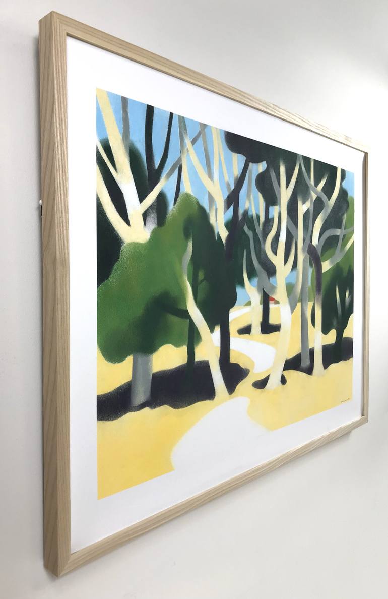 Original Illustration Nature Drawing by Tomoko Mizuno