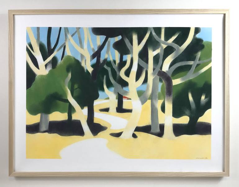 Original Illustration Nature Drawing by Tomoko Mizuno