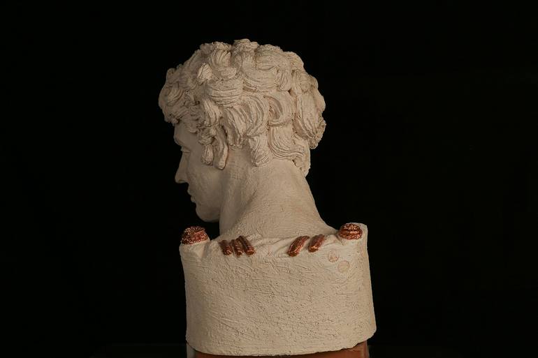 Original Figurative Men Sculpture by CRIBELLATI ELENA