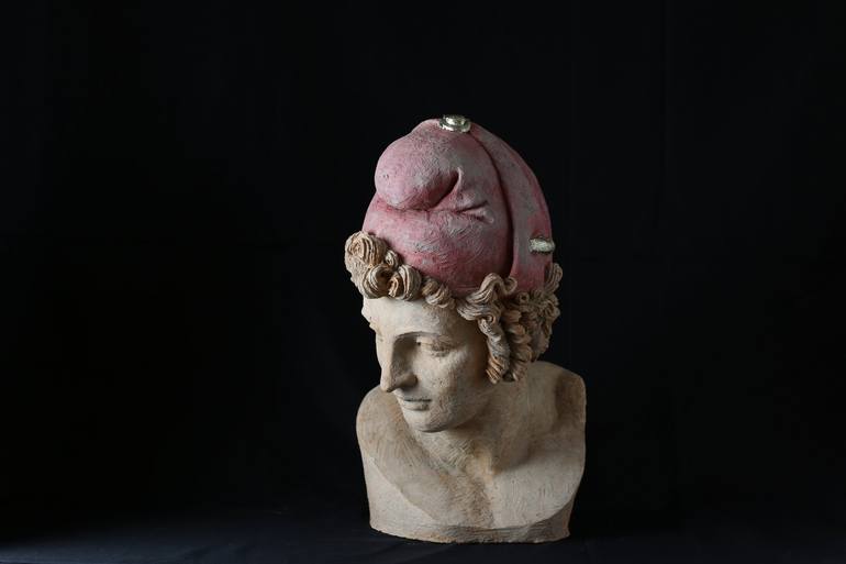 Original Men Sculpture by CRIBELLATI ELENA