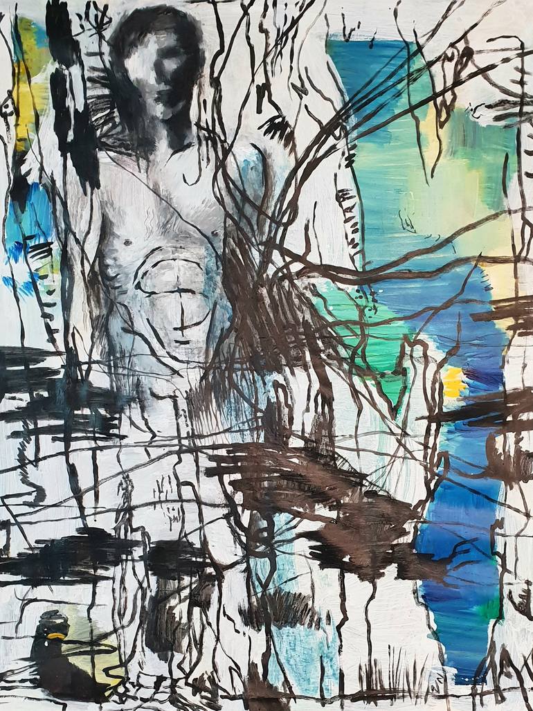 Original  Painting by nicolas nishiky