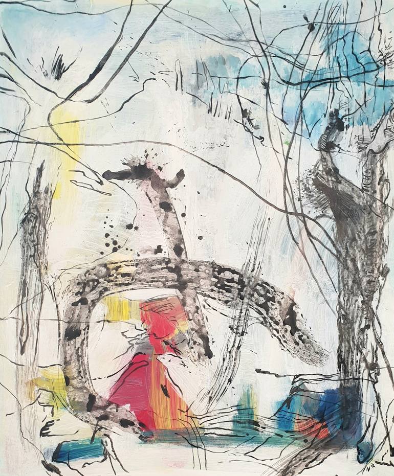 Original  Painting by nicolas nishiky