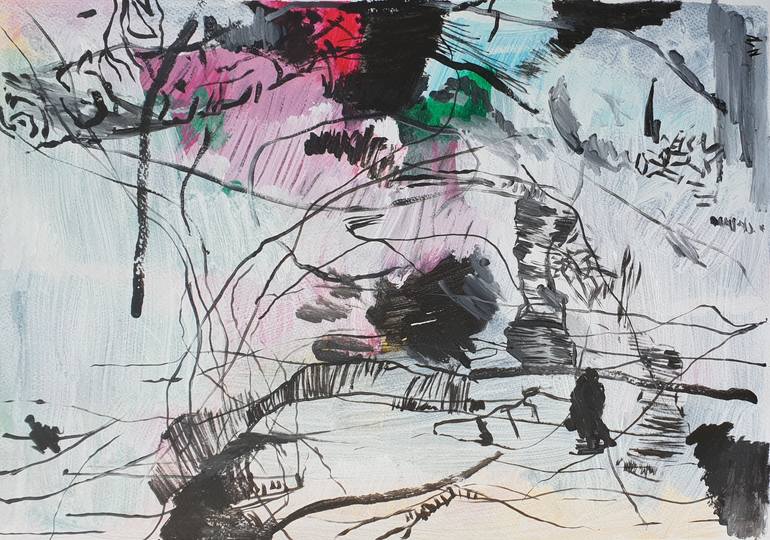 Original  Painting by nicolas nishiky