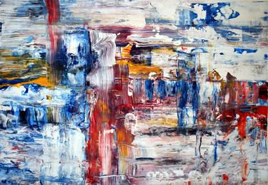 Original Abstract Expressionism Abstract Paintings by Nicolas Nishiky