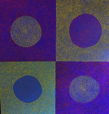 Original Abstract Expressionism Abstract Painting by Michael Perry
