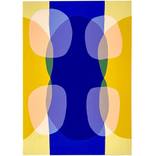 Quadruplets with ultramarine inside and lemon outside by Kyla Kegler