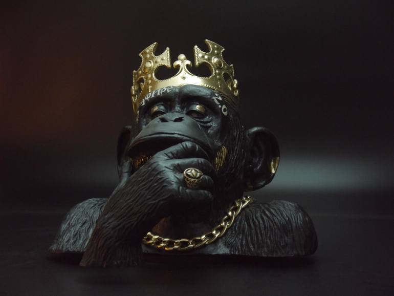 Original Conceptual Animal Sculpture by Dof Enzo
