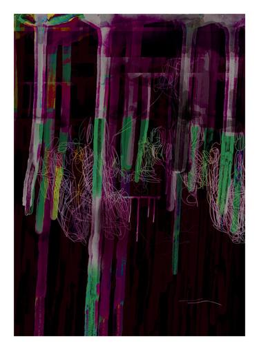 Original Abstract Expressionism Abstract Digital by Tijana Đapović