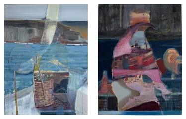 Lost at Sea (Diptych) thumb