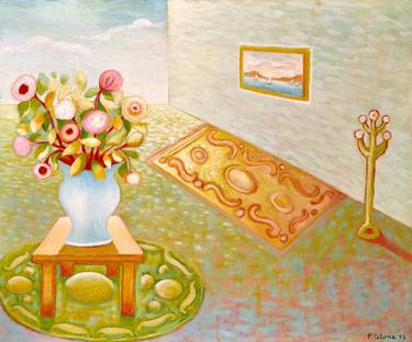 Print of Interiors Paintings by Pasquale Celona
