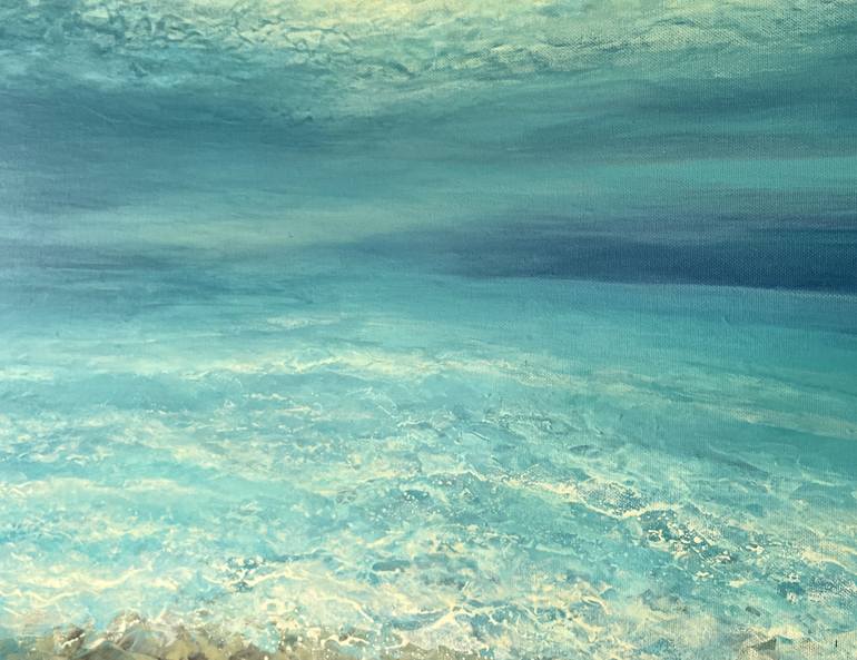 Original Contemporary Seascape Painting by Ulrike Schmelter
