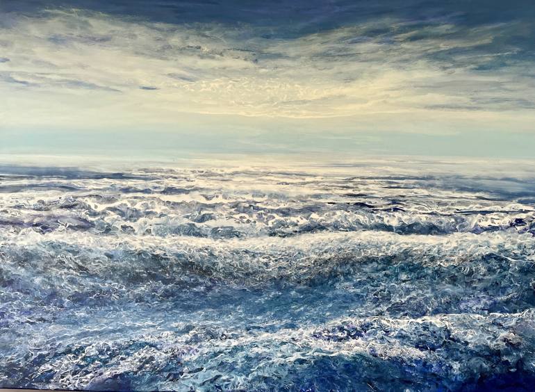 Original Contemporary Seascape Painting by Ulrike Schmelter