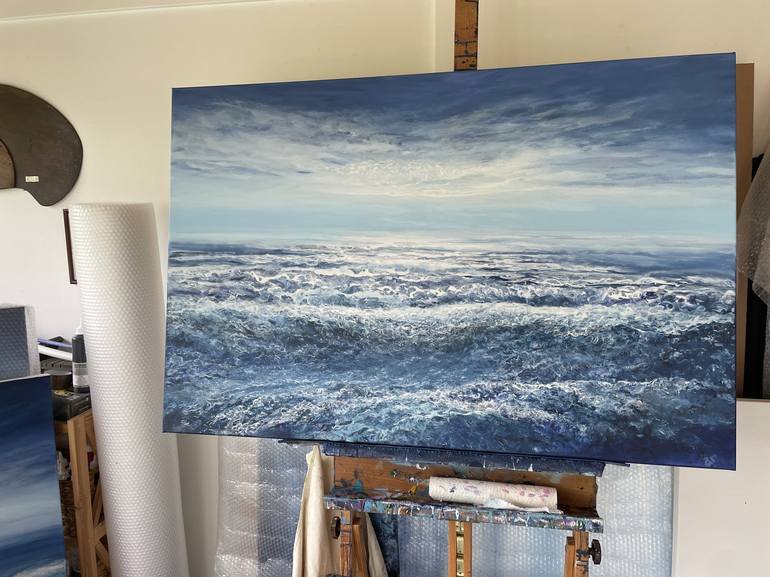 Original Contemporary Seascape Painting by Ulrike Schmelter