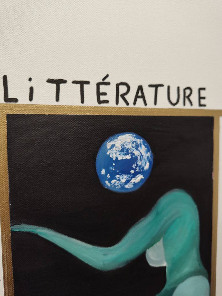 Original Surrealism Fantasy Painting by Hamza Mustapha