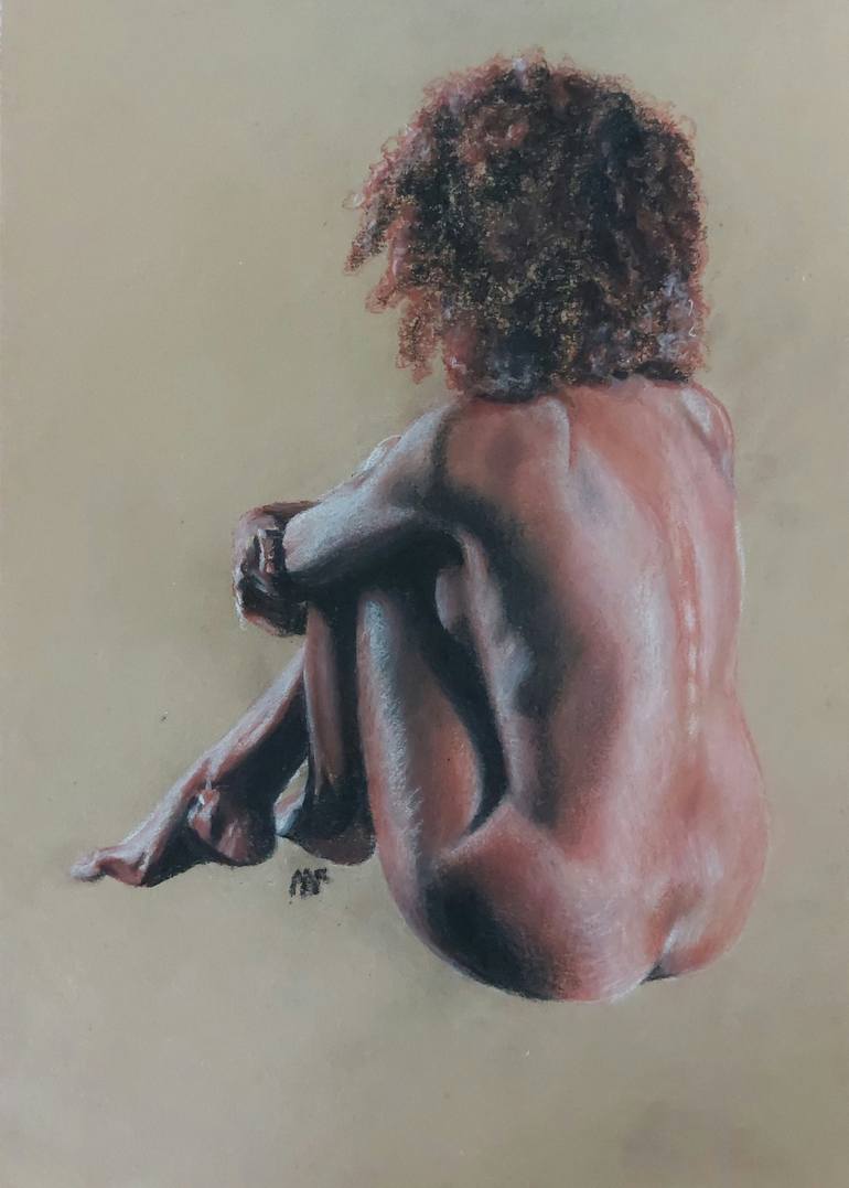 Print of Contemporary Nude Drawings by Nadia Ferrante