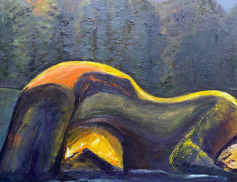 Original Art Deco Body Painting by Irina Bach