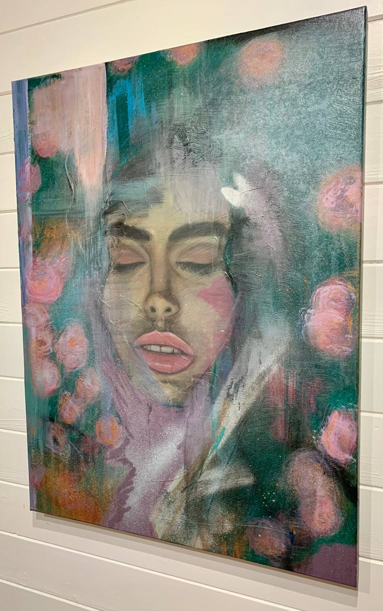 Original Abstract Women Painting by Ashleigh Richards