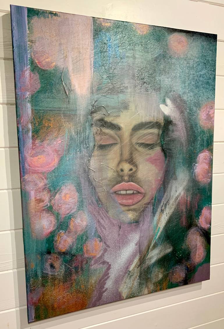 Original Abstract Women Painting by Ashleigh Richards