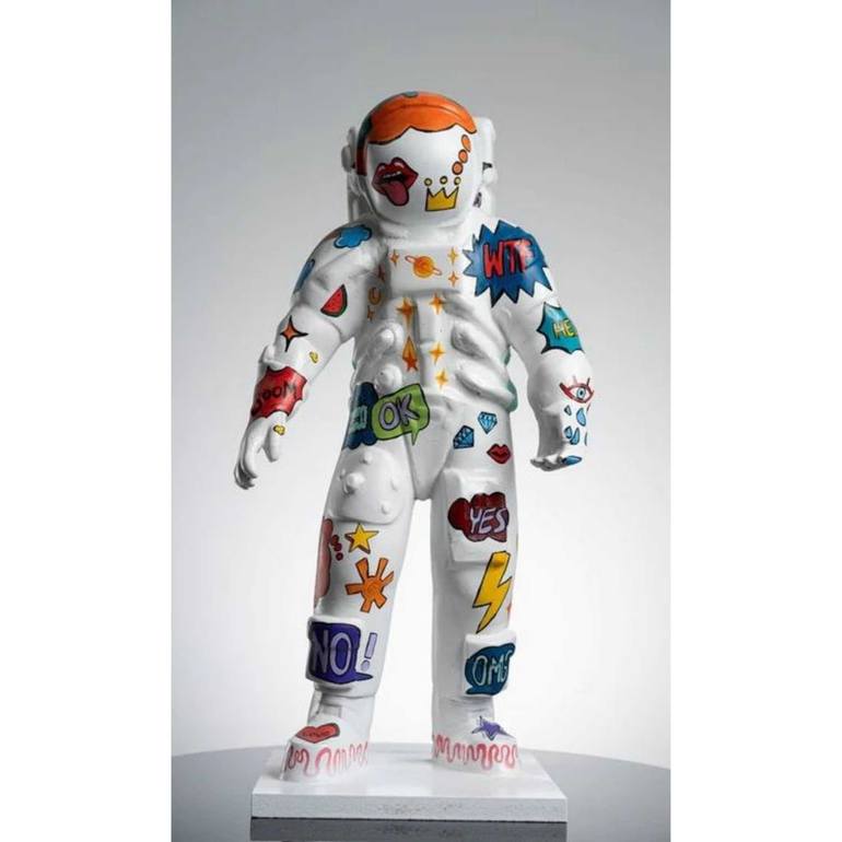 Original Pop Art Abstract Sculpture by Dervis Akdemir