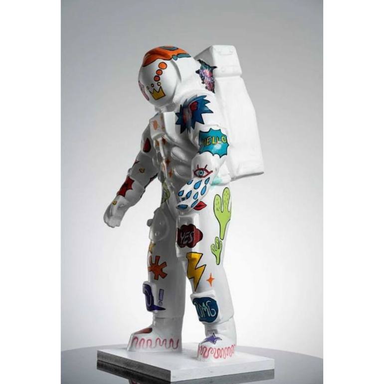 Original Pop Art Abstract Sculpture by Dervis Akdemir
